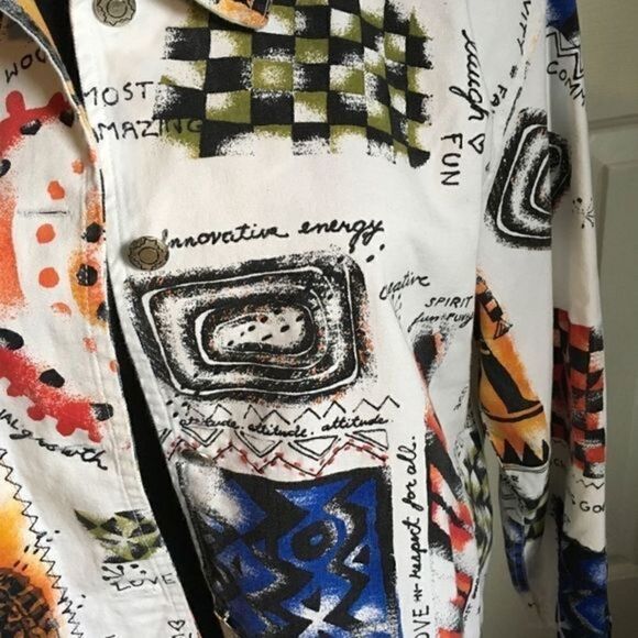 Chico’s Shaman Speaks Cotton Jacket - Picture 4 of 7